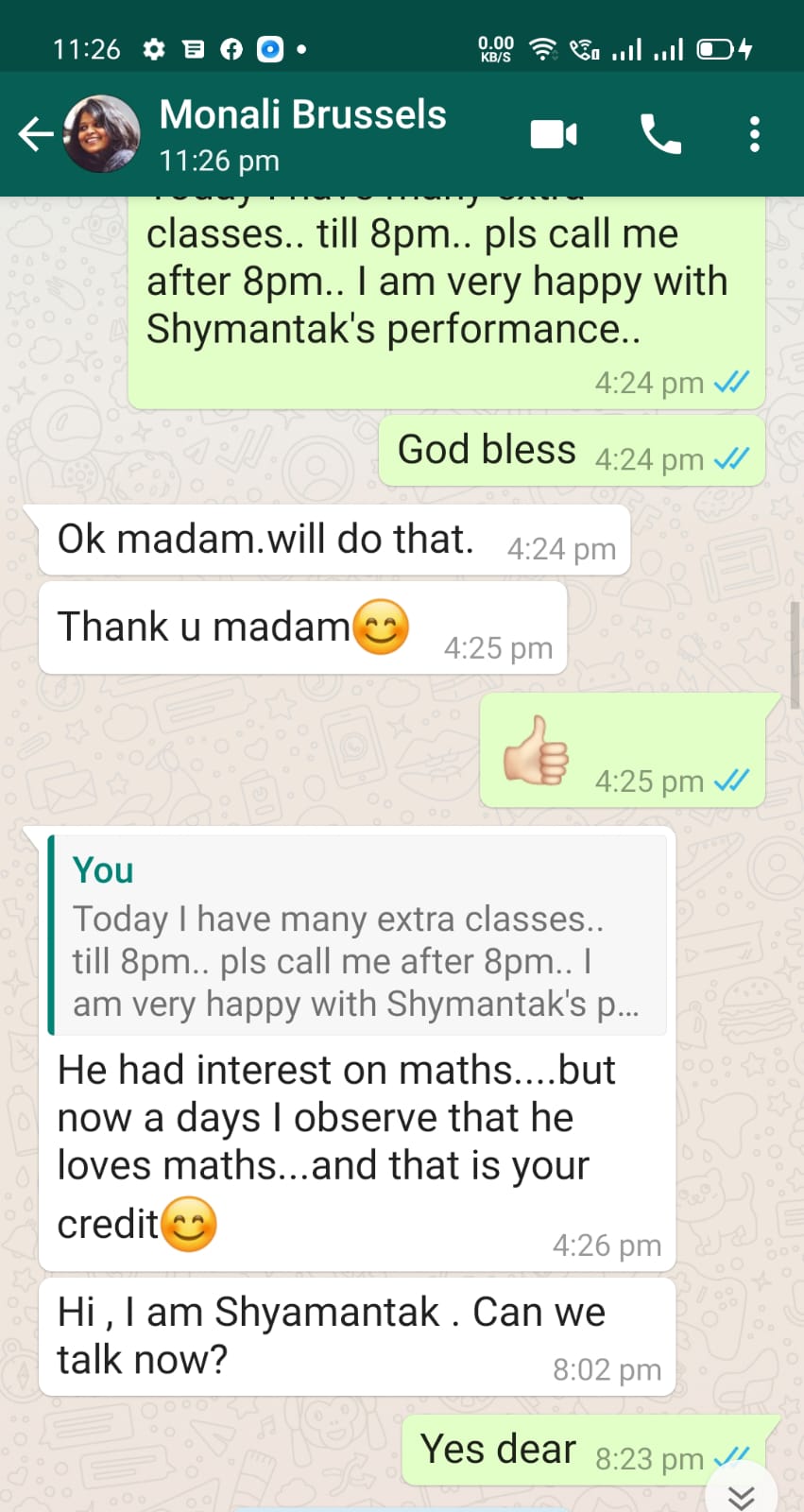 Parent Review 1