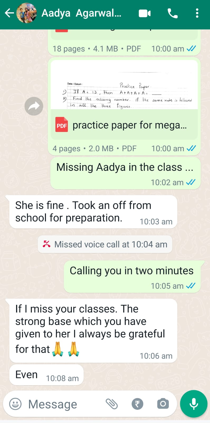 Parent Review 22