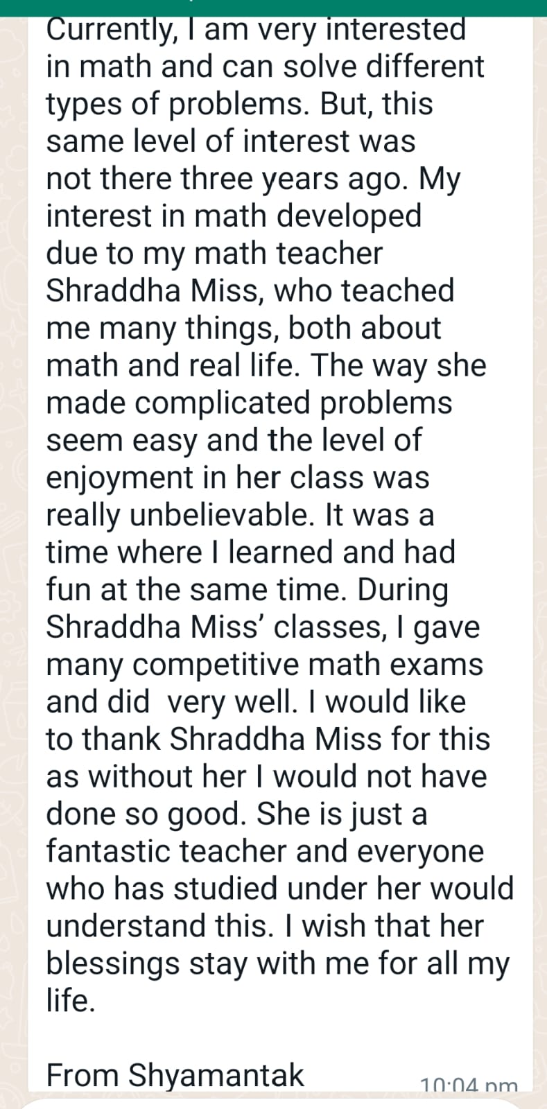 Parent Review 30