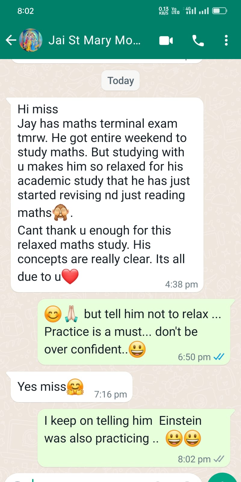 Parent Review 4