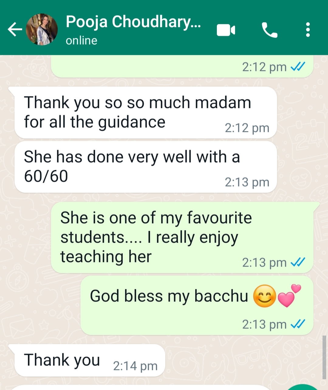 Parent Review 6